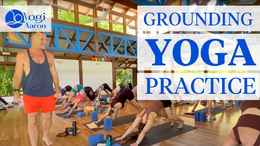 yoga practice to become grounded