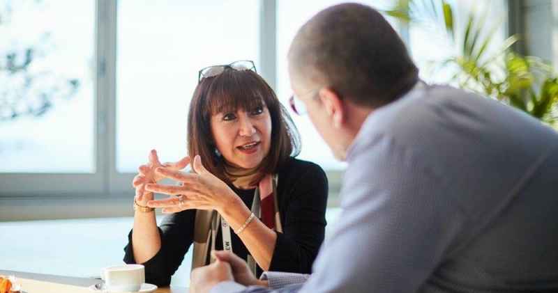 Jane and Geoff coaching