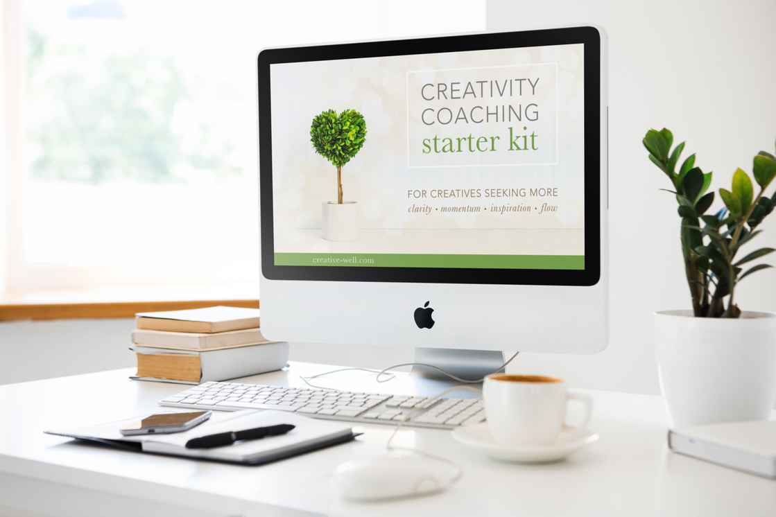 imac home office creativity coaching starter kit