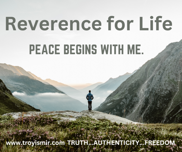 REVERENCE FOR LIFE FB