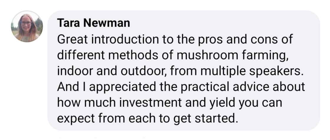 mushroom summit testimonial #3