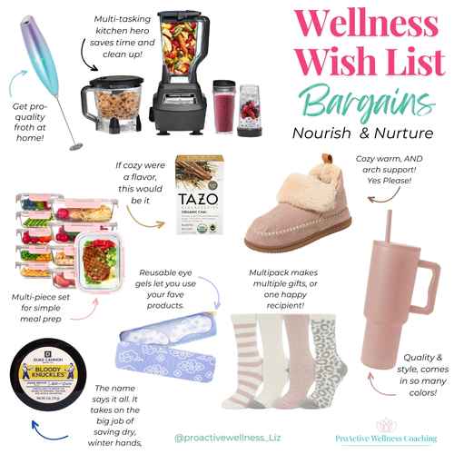 wellness wishlist bargains feed your body
