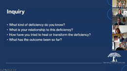 Seeing Through Deficiency 2 - Exercise