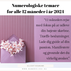 _2024 Numerologi - 12 måneder - post