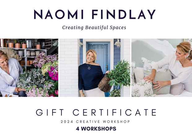 Workshop 4 for price of three Gift Certificate