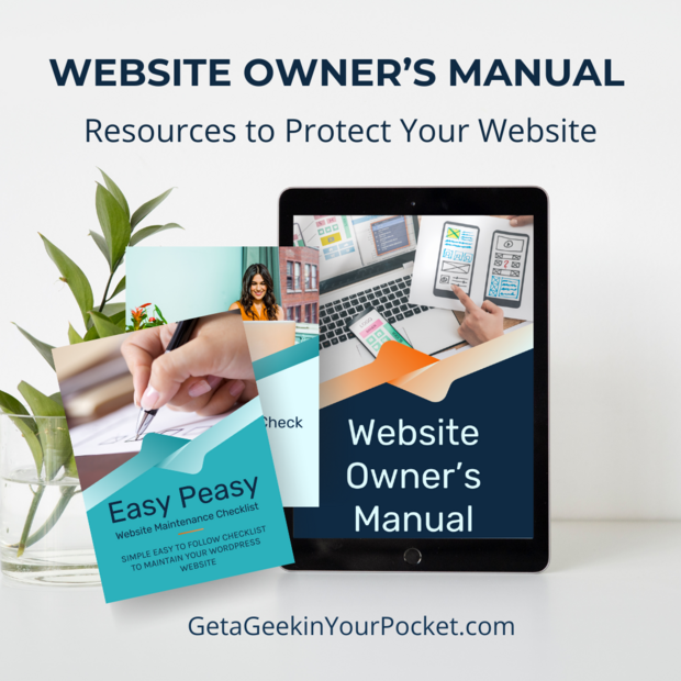 Website Owner's Manual Bundle Product Graphic