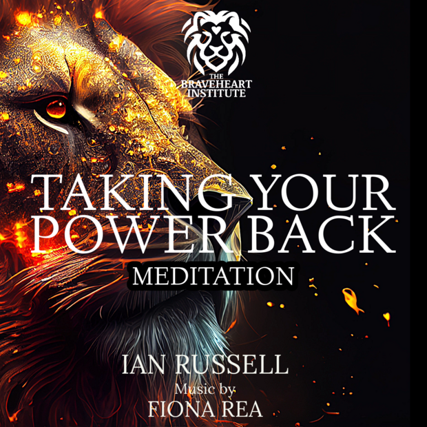 Audio Meditation Taking Your Power Back Website Cover Image