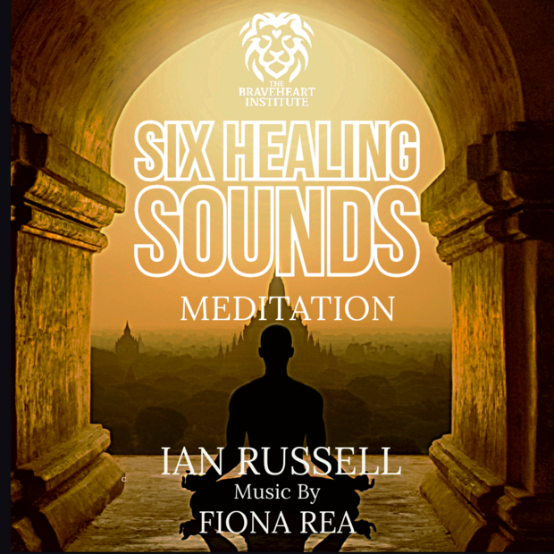 Audio Meditation Six Healing Sounds Cover Image
