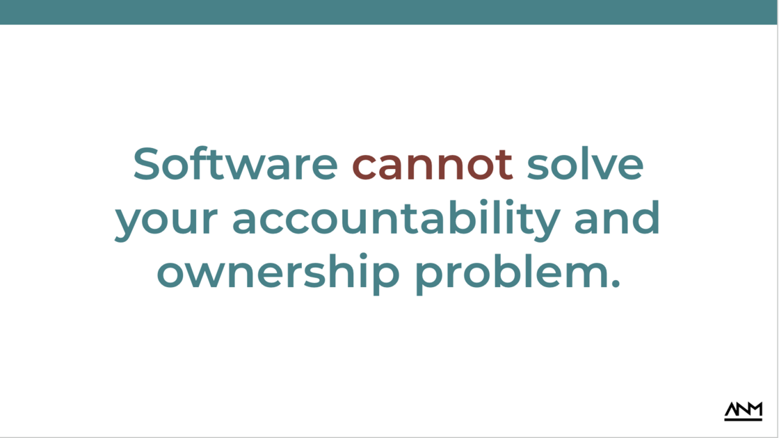 Nov Roundtable Software Not the Solution