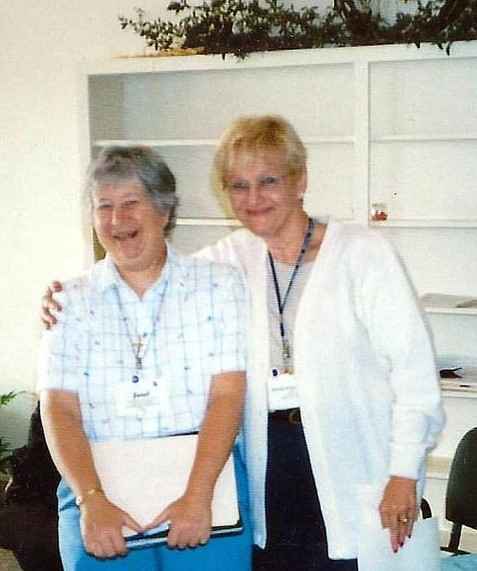 Bonnie Morrow and Janet Mentgen