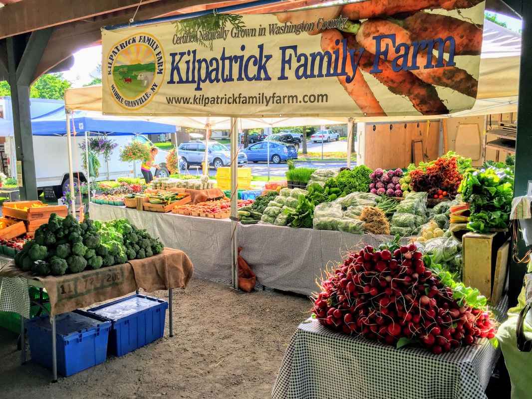 kilpatrick family farm market setup
