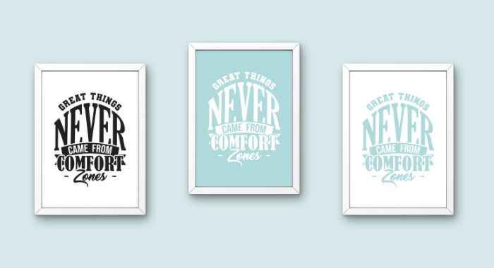 Card Image - Comfort Zone Posters
