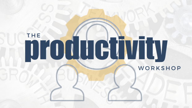 Productivity Workshop Banner Simple