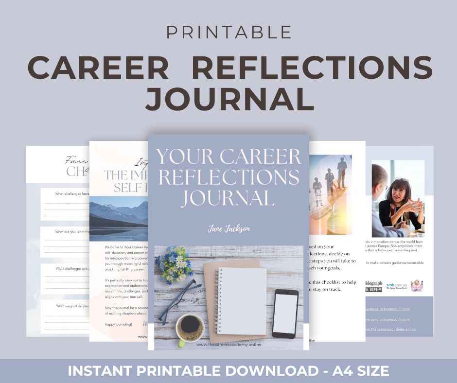 Career Reflections Journal New Cover
