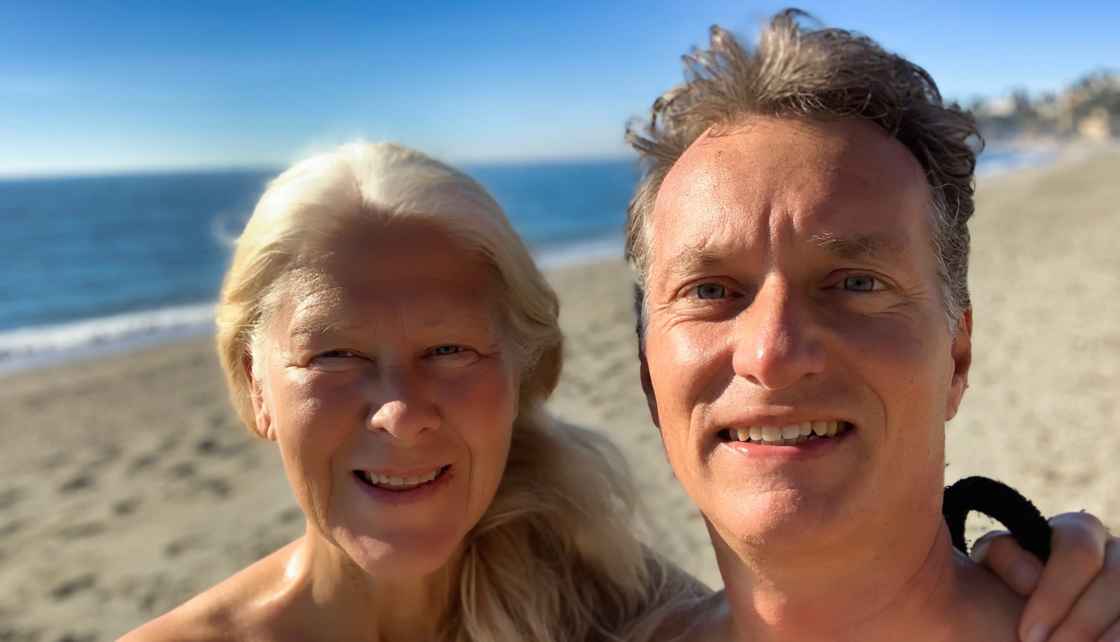 Anneli & Carl, strandbild