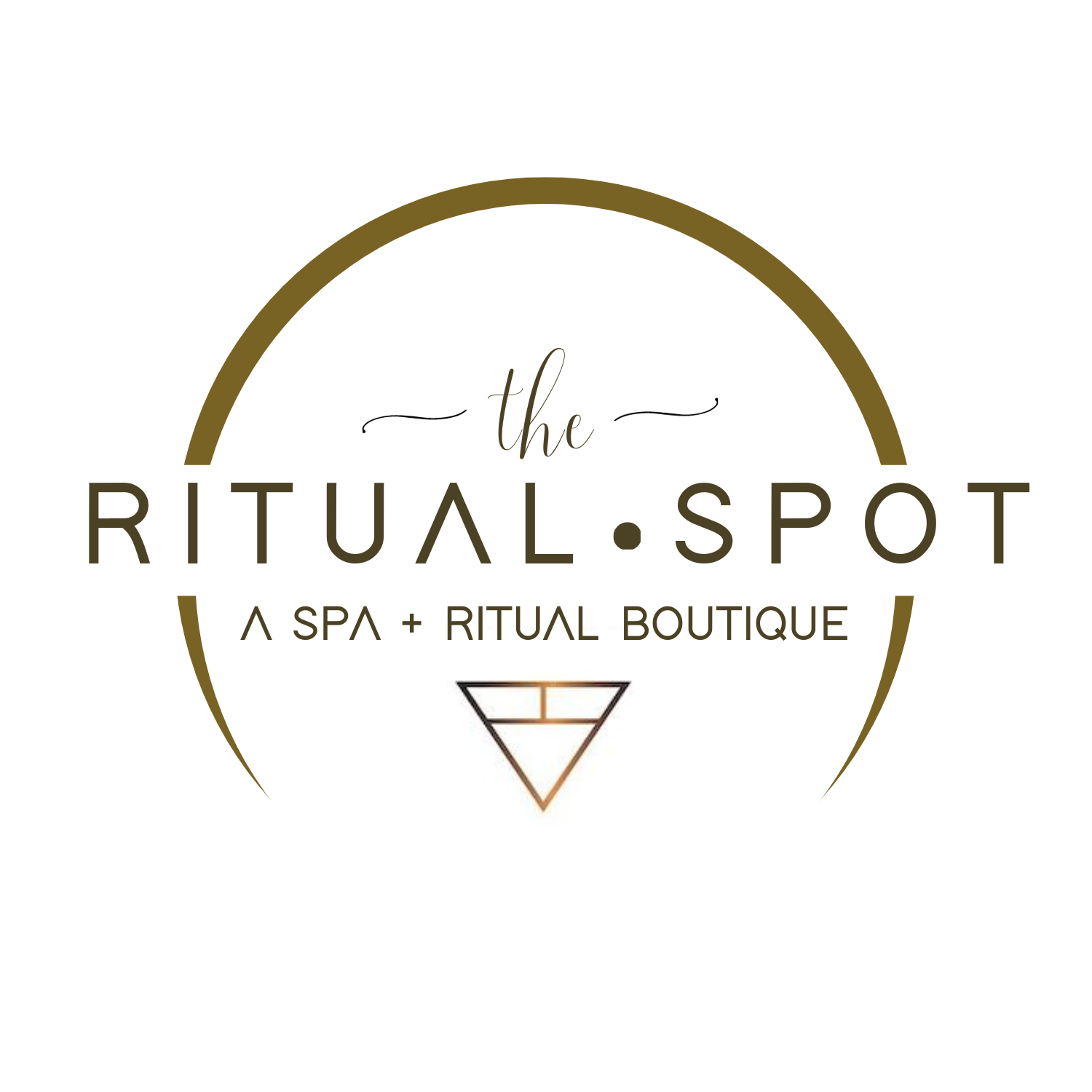 The Ritual Spot Logo - White Square