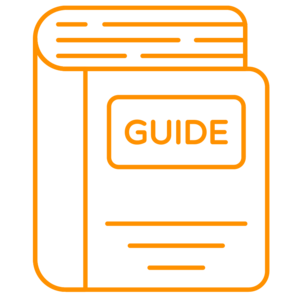 Guidebook orange