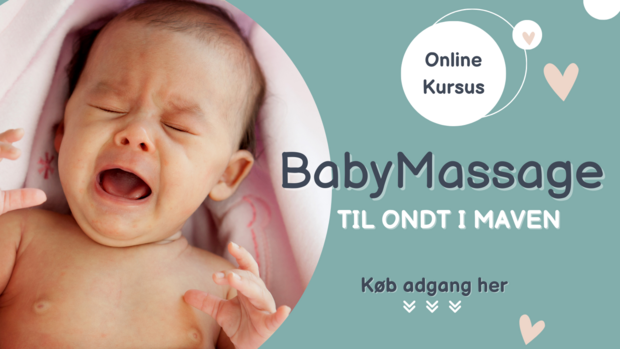 Card image 700x380 - Online Kursus -Ondt i Maven - BabyMassage