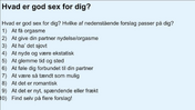 Sexlyst - Nydelse er nøglen