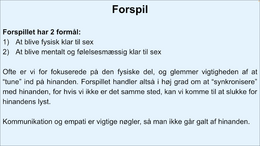 Sexlyst - forspil