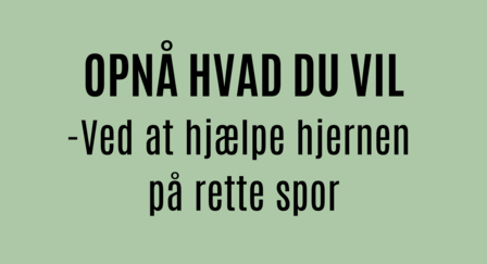 Mental overbevisning opnå