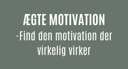 vægttab motivation