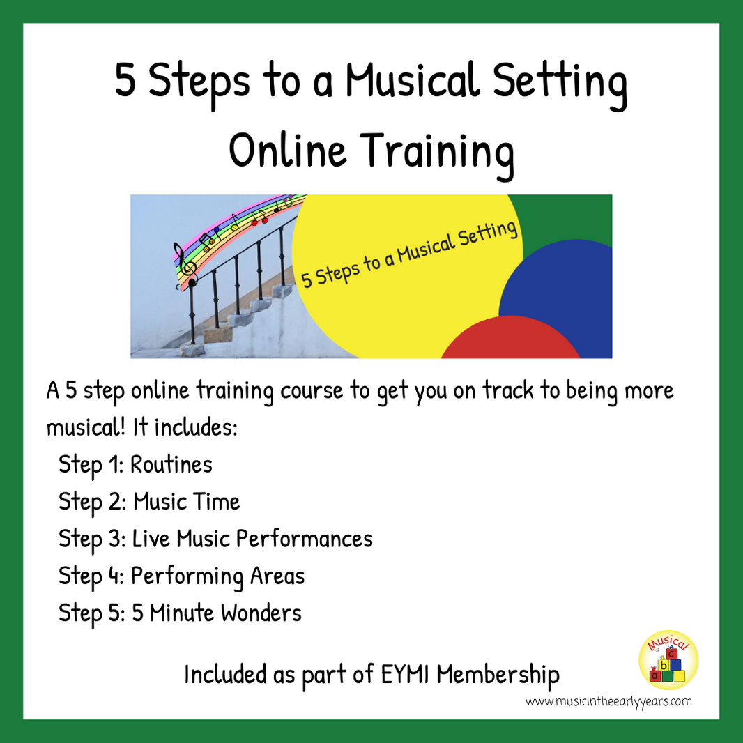 Included 5 Steps to a Musical Setting Online Training