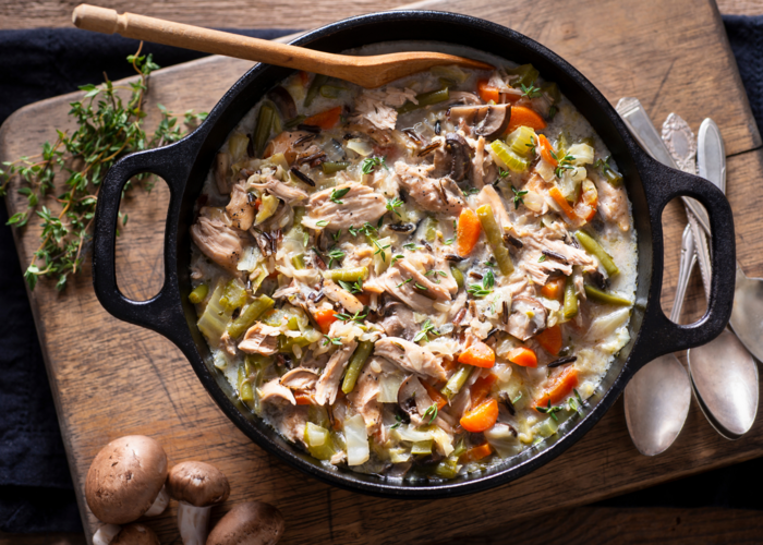 chicken and wild rice soup