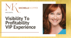 Coaching Program  Visibility To Profitability VIP Experience