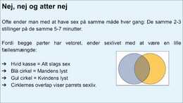 Sexlyst - hold ilden ved lige