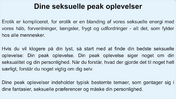 Sexlyst - seksuelle peak oplevelser