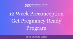 12 Week Preconception